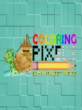 Coloring Pixels: Sci-Fi Fantasy Vistas Pack