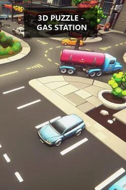 3D Puzzle: Gas Station