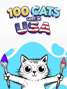 100 Cats Lost in Usa Find & Color