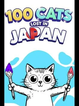 100 Cats Lost in Japan Find & Color